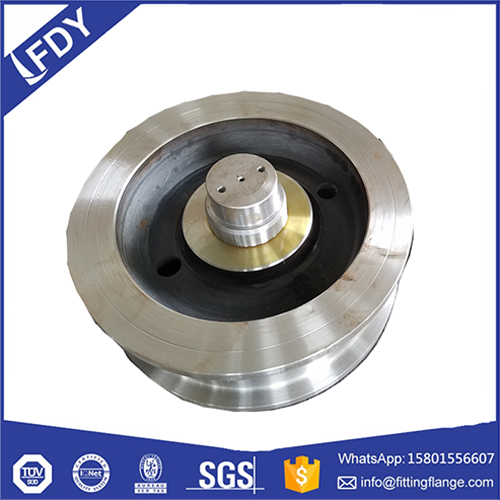 Cast Steel Rail Wheel with Rims for Wheel Alloy Langfang Dingyang Flange